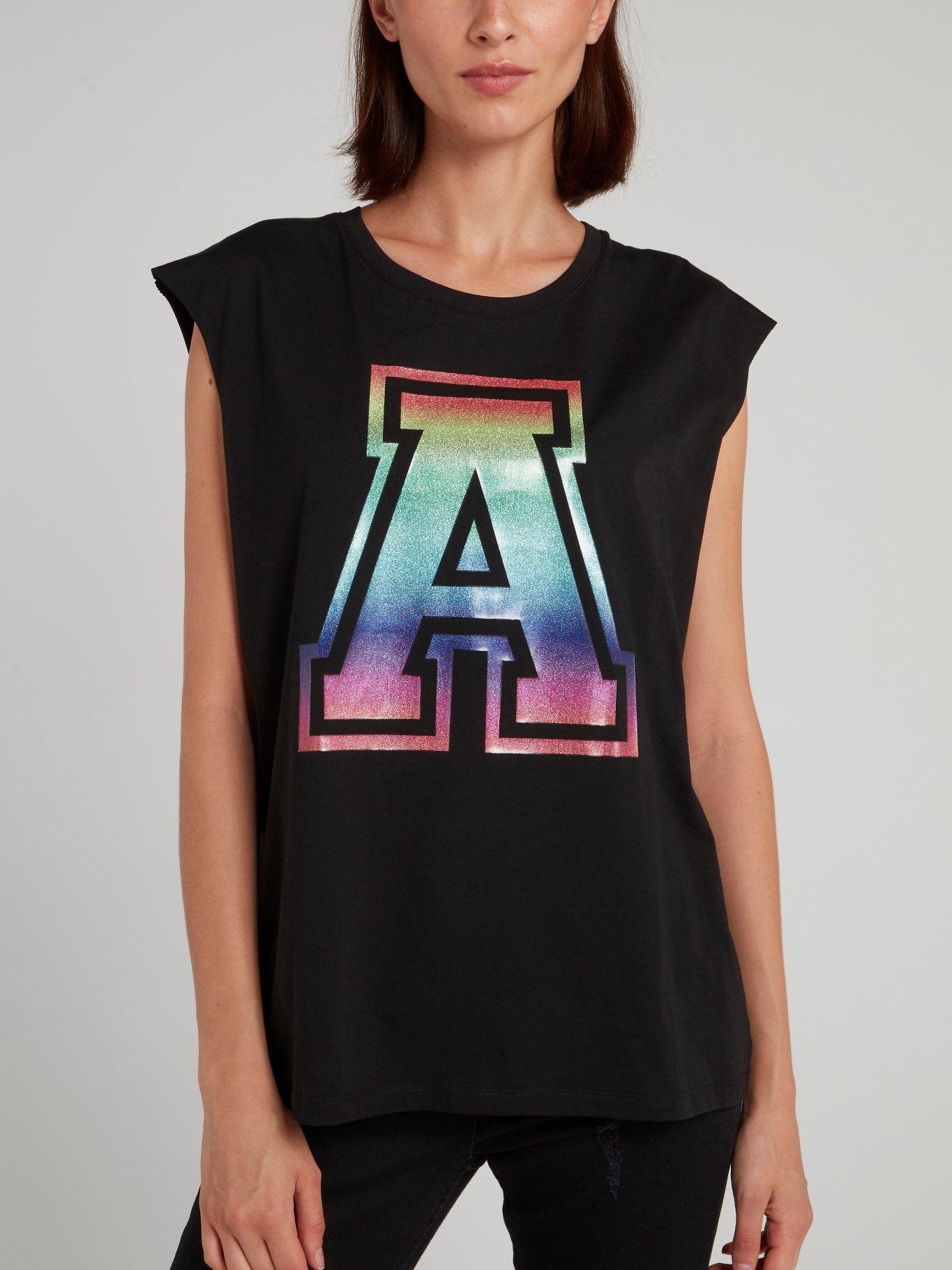 Черная майка