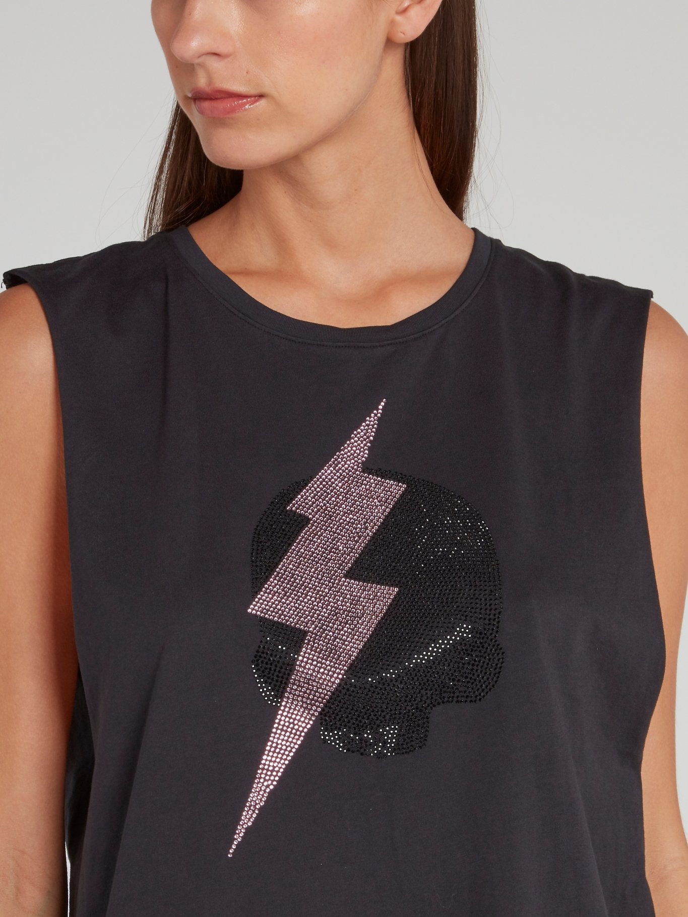 Черная майка Chrissy