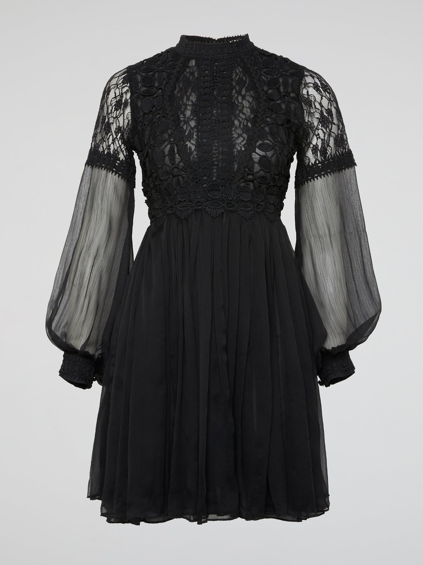 Black Reverie Lace Dress
