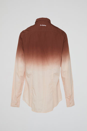 Brown Gradient Long Sleeve