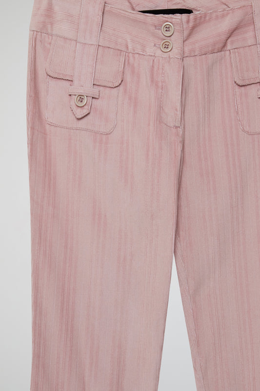 Pink Striped Trousers