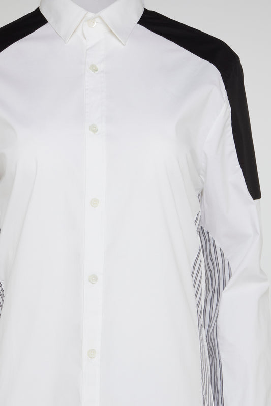 White Momentum Long-Sleeve Shirt