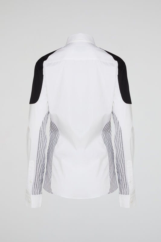 White Momentum Long-Sleeve Shirt