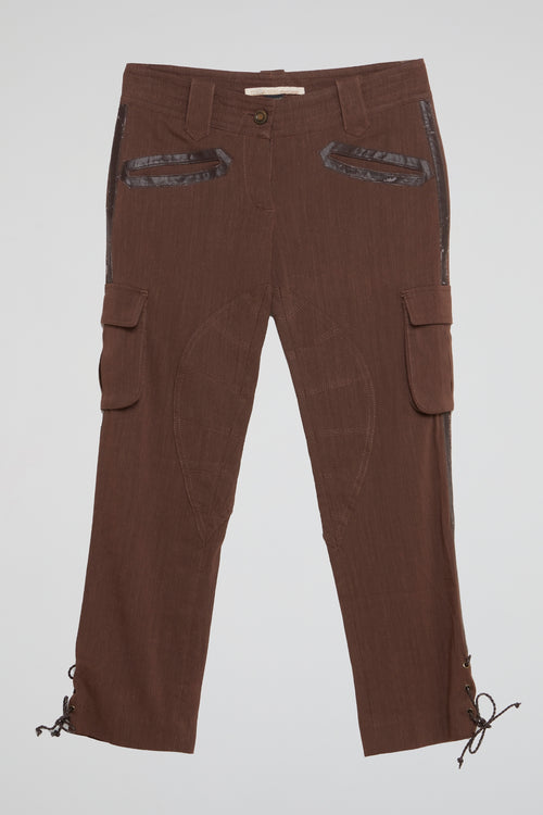 Brown Nomad Utility Trousers
