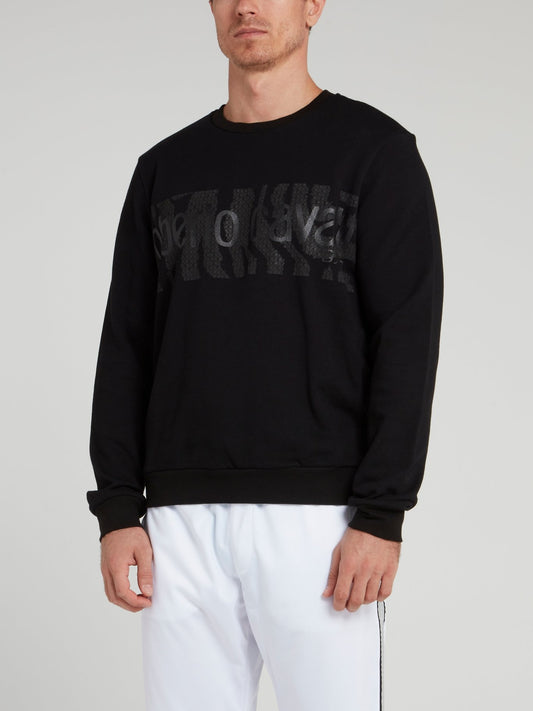 Black Logo Sweatshirt