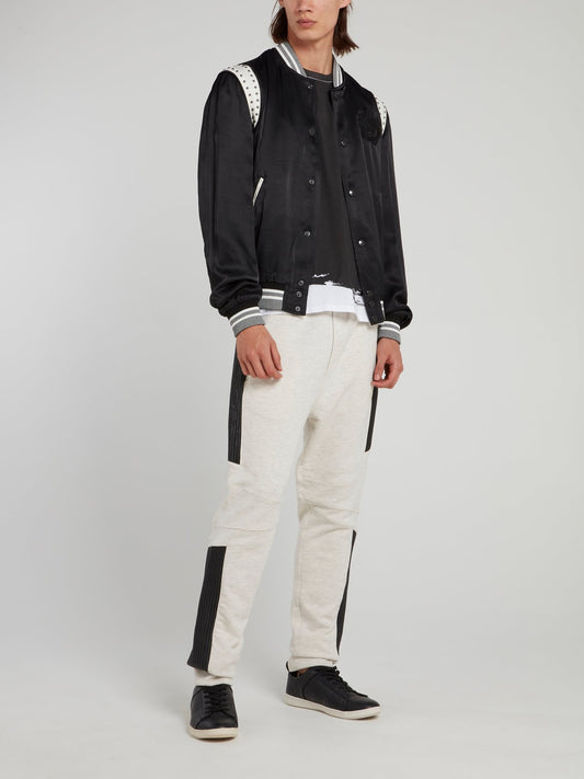 Black Stripe Edge Sports Jacket