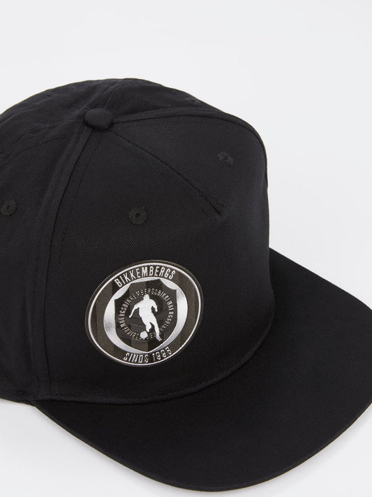 Черная кепка с логотипом Sport