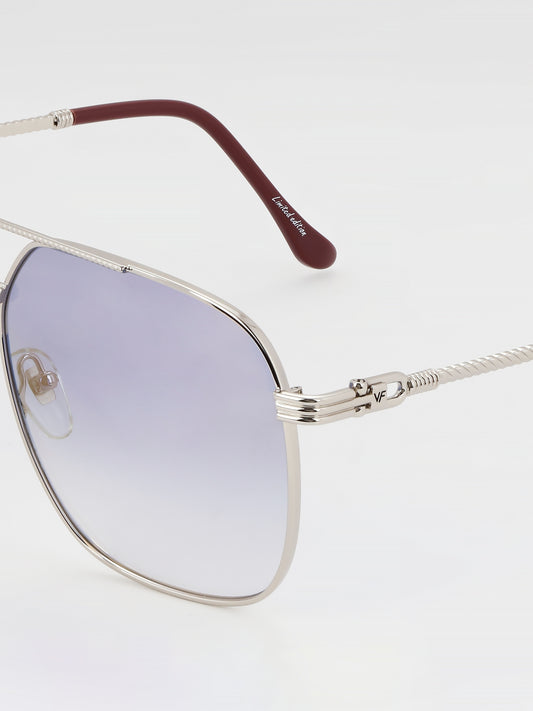 Lavender Gradient Aviator Sunglasses