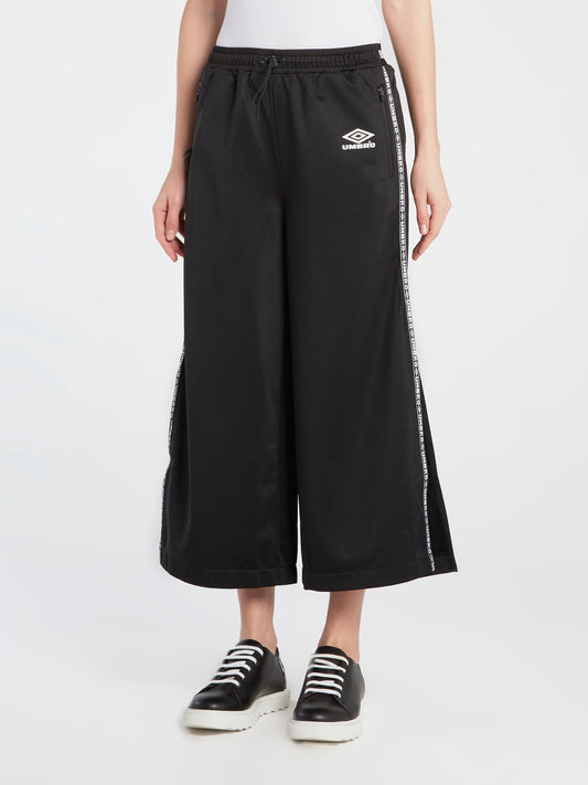 Zatech Black Drawstring Culottes