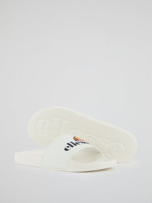 Filippo White Contrast Logo Slides