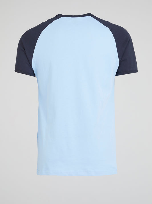 Piave Blue Raglan T-Shirt